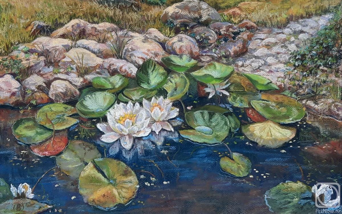 Vasileva Oksana. White lilies