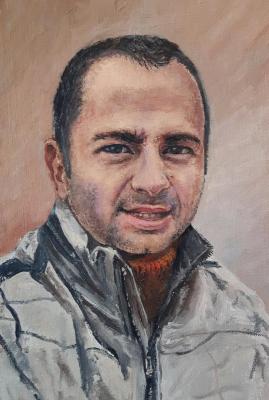 Male portrait. Cyprus. Malyarchuk Stanislav