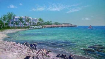 Cyprus. The Nissi Beach