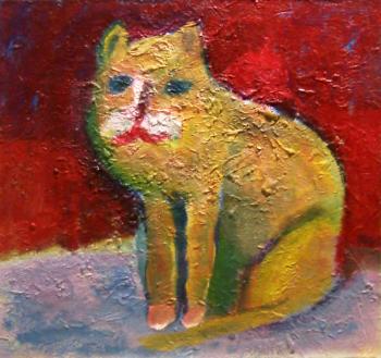 Yellow cat. Jelnov Nikolay