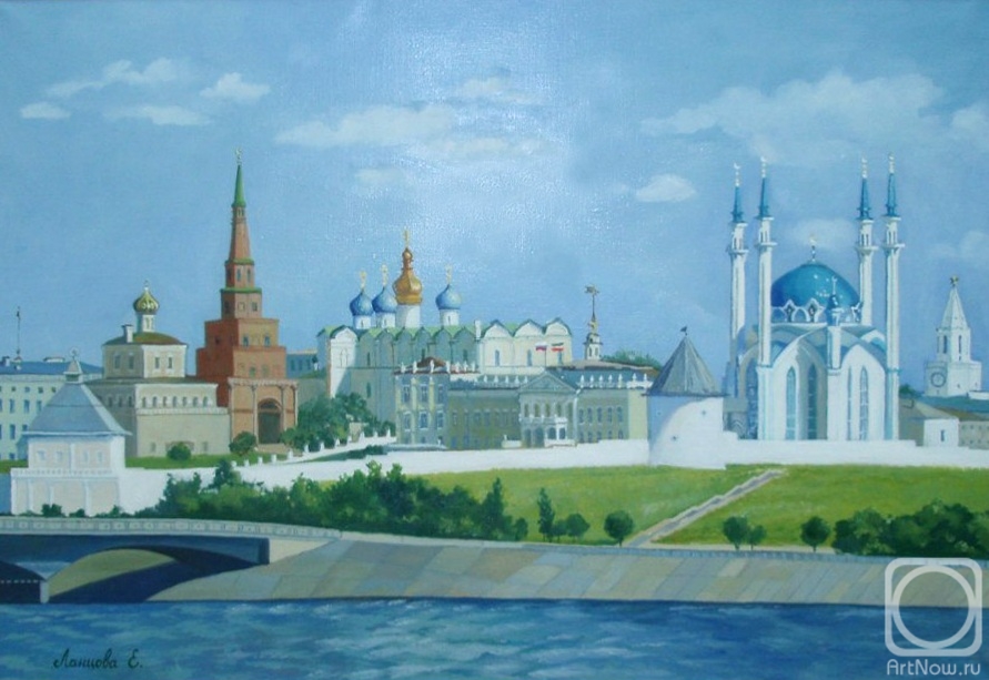 Lantsova Elizabeth. azan. Kazan Kremlin