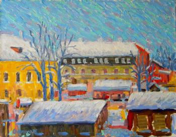 After the snowfall (The Provincial Landscape). Charova Natali