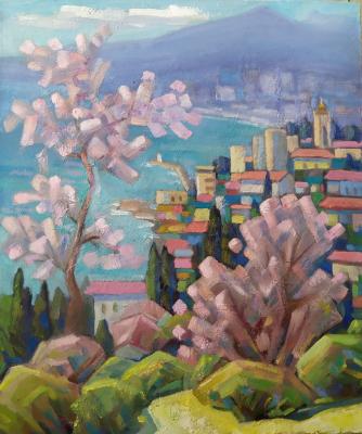 Spasenov Vitaliy Alexeevich. Almond blossoms