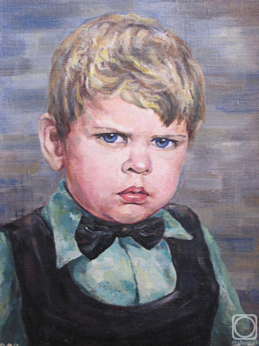 Senichkina Irina. Portrait of a boy