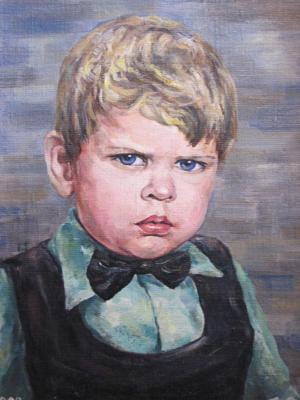 Portrait of a boy. Senichkina Irina