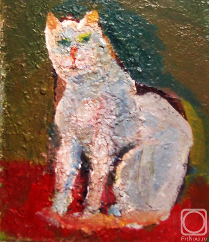Jelnov Nikolay. White cat