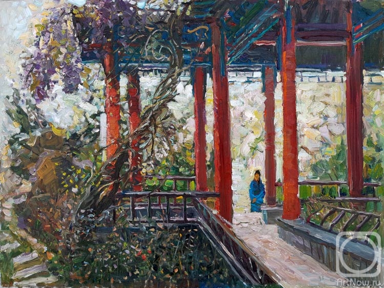 Zhukova Juliya. In the Chinese garden