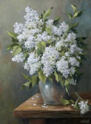 Bouquet of white lilac. Dorofeev Sergey