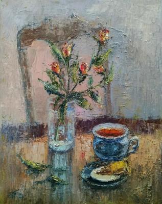 Pink tea. Polyudova Evgeniya