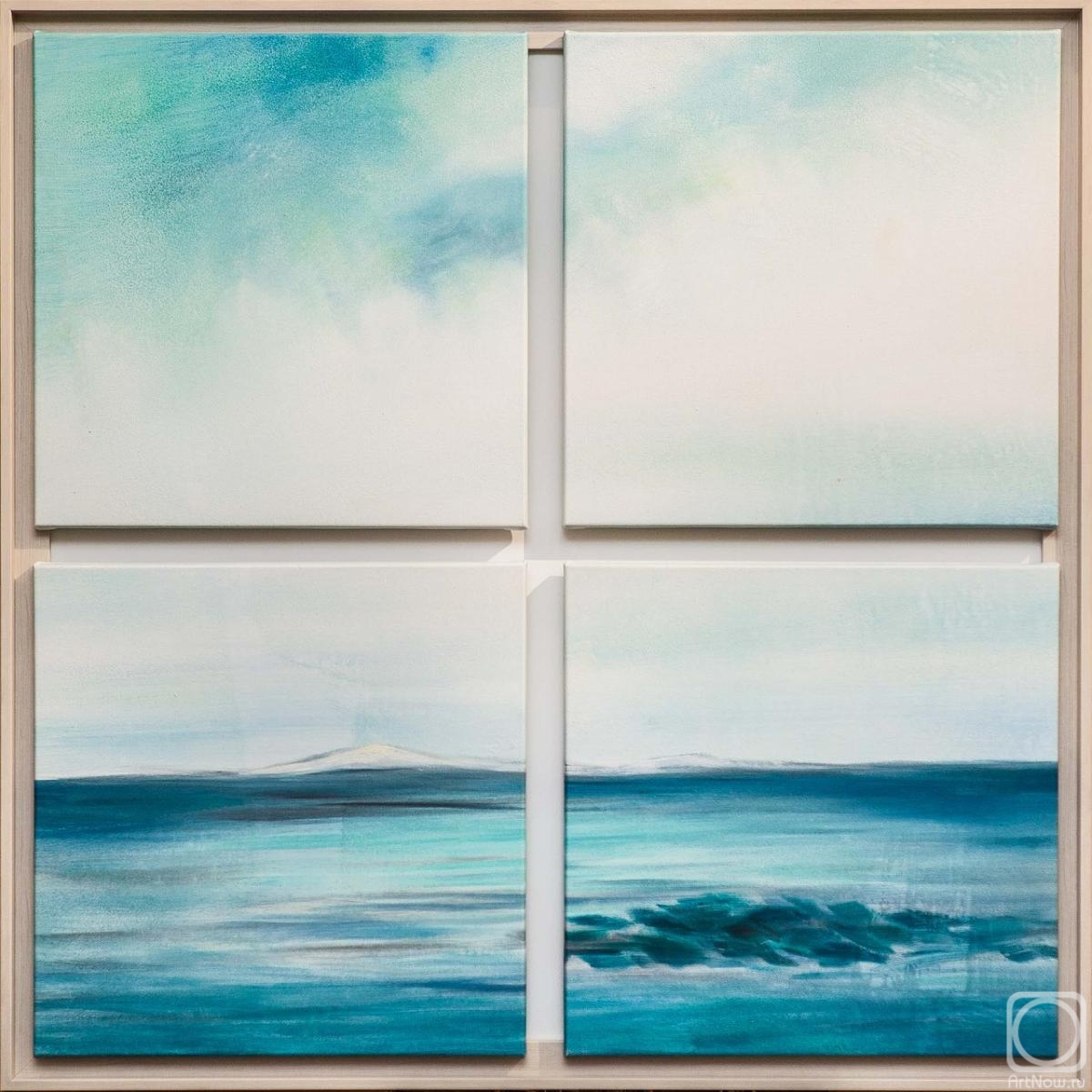 Dupree Brian. In the blue and distant ocean (polyptych)