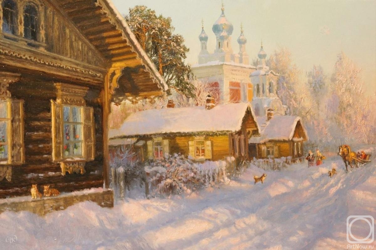 Zhdanov Vladimir. Frosty day