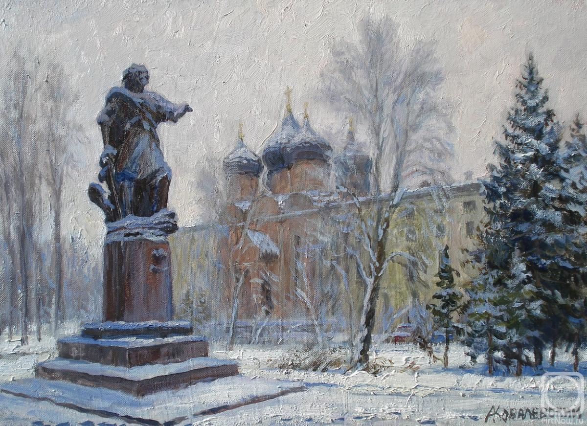 Kovalevscky Andrey. Monument to Peter I in the Izmailovo estate