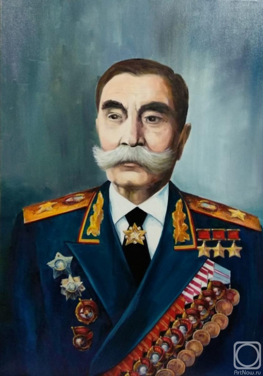 Miftahutdinov Nail. Portrait of Budyonny S.M