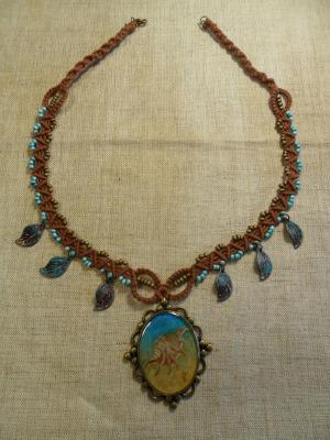 Shell necklace. Harlova Tatyana
