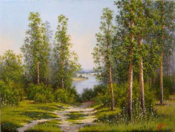 Pine trees (Sunny Clearing). Solomatina Kristina