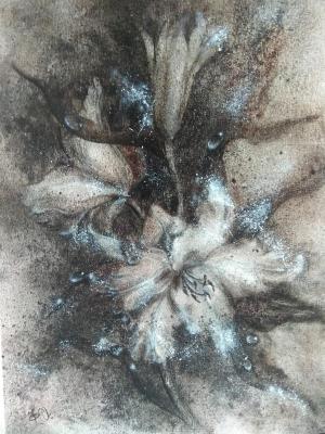 Lilies in silver. Farukshina Olga