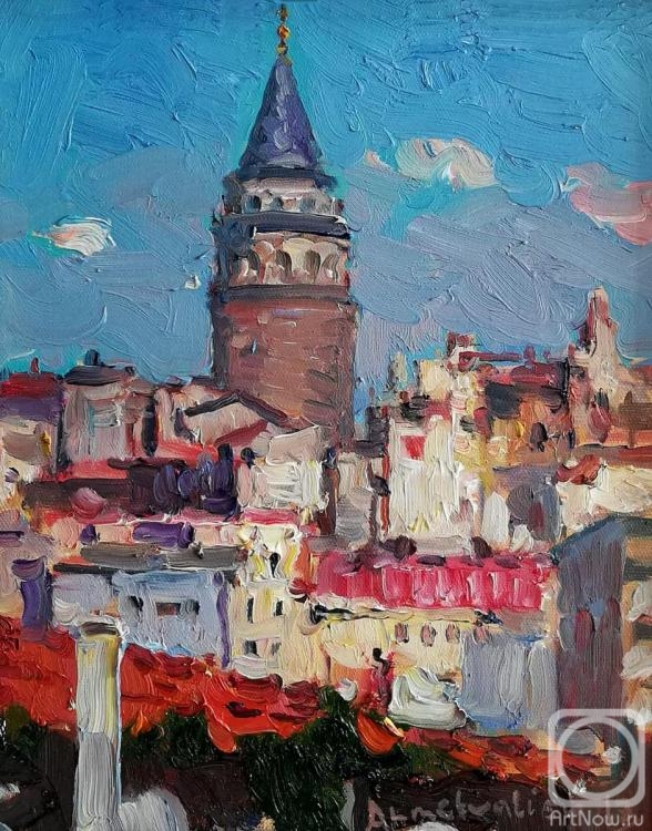 Стамбул, Галата» картина Ахметвалиева Илдара маслом на холсте — купить на  ArtNow.ru