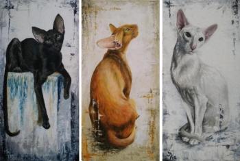Orientals (triptych). Vasilyeva Irina