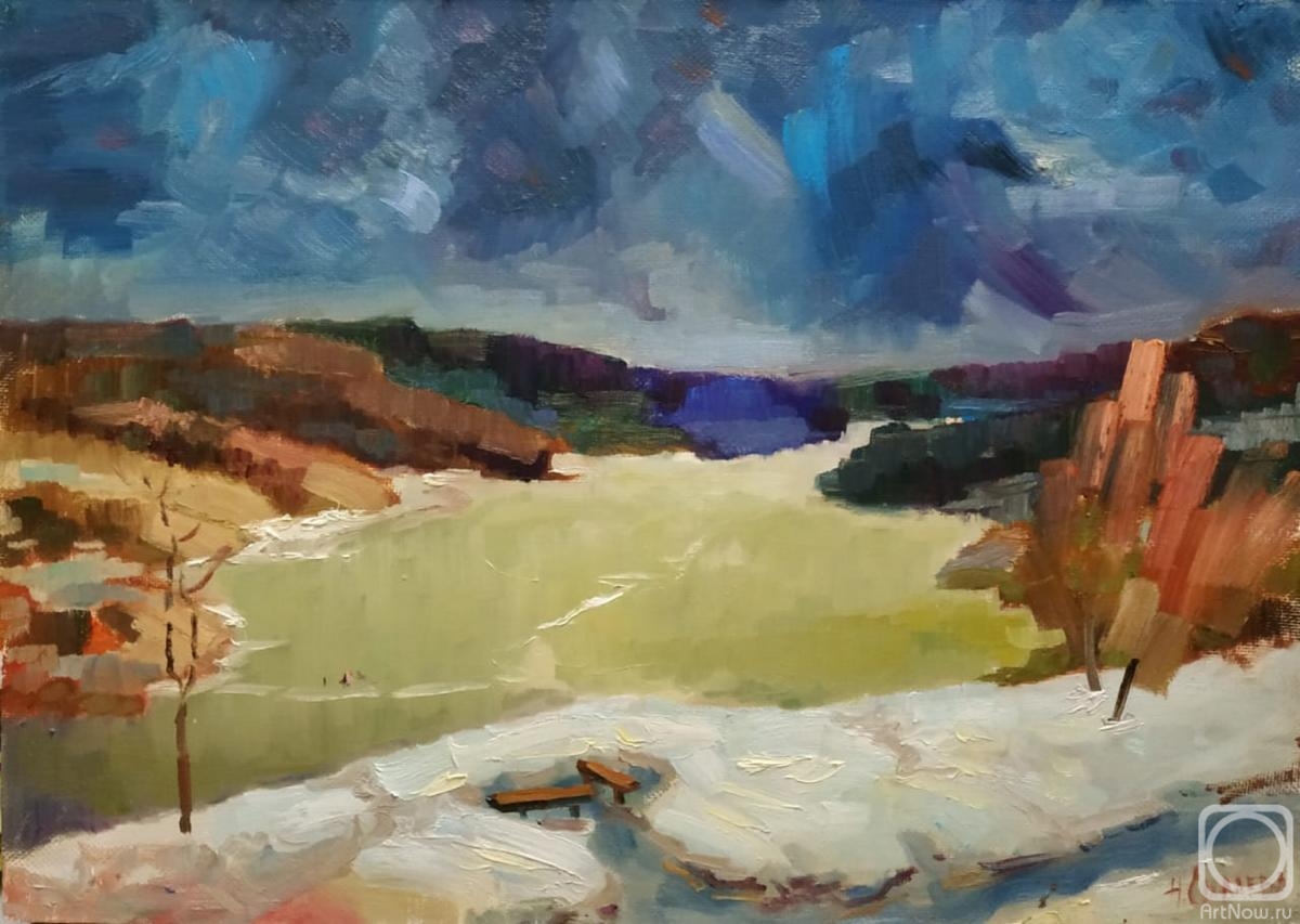 Silaeva Nina. The banks of the Oka. Magic Tarusa!