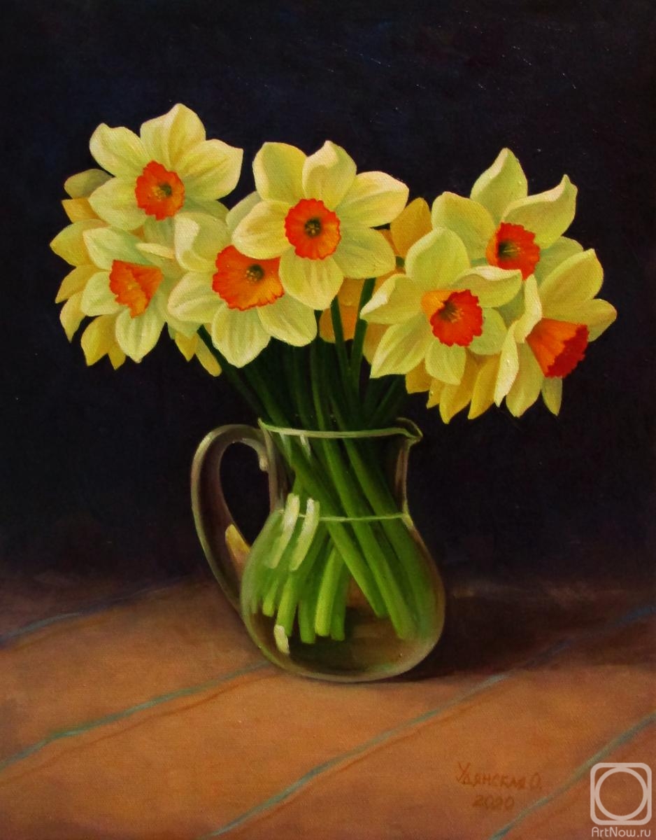 Udyanskaya Olga. Daffodils
