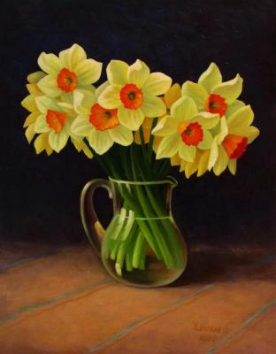 Daffodils. Udyanskaya Olga