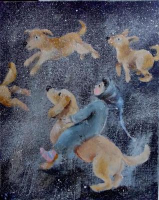 In the constellation of the Lesser Dogs (Little Baby). Sivko Lyubov