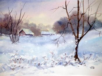 Snowy winter. Tarasova Irena