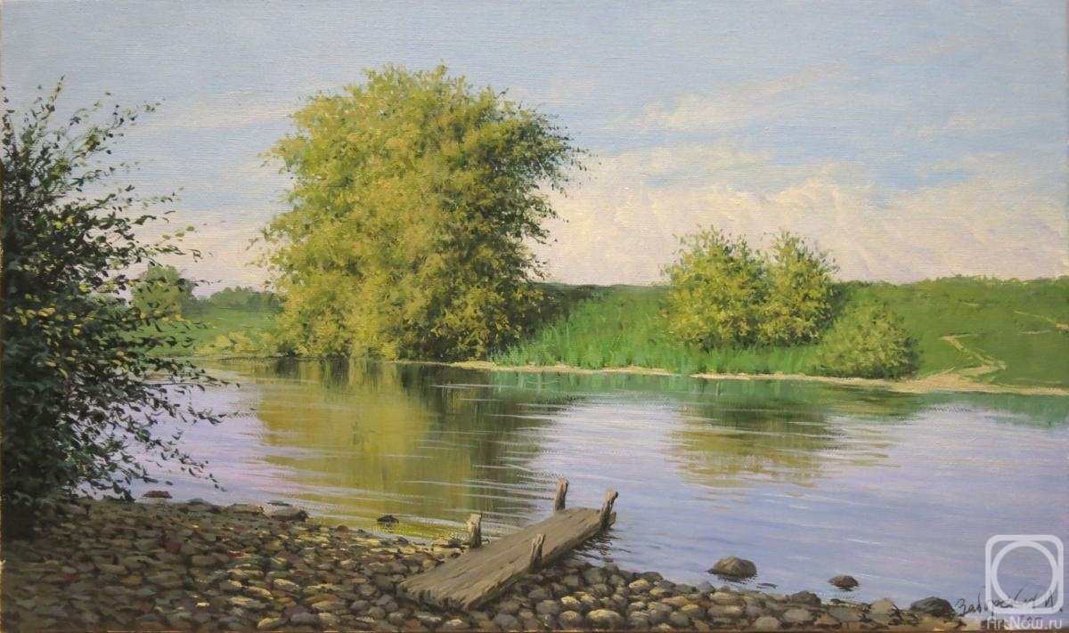 Zaborskih Igor. Pregolya River