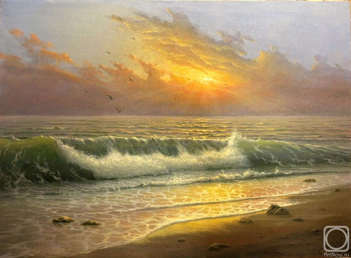 Zaborskih Igor. Sunset on the sea