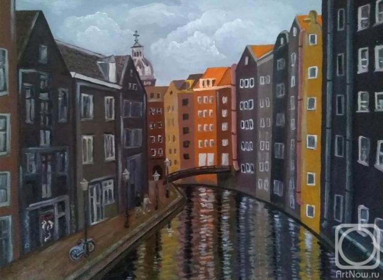 Popova Tatyana. The Canals Of Amsterdam