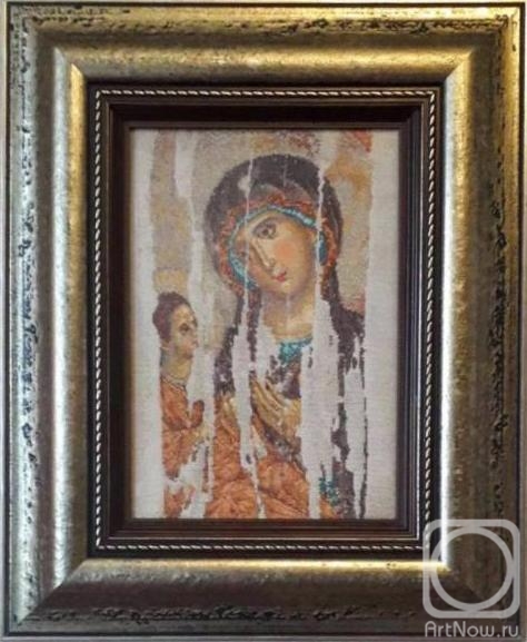 Strykava Tatsiana. Icon "Our Lady of Hodegetria"