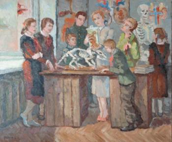 School zoological club. Rogov Vitaly