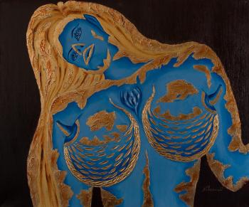 Golden Rime (Art cycle "Angels"). Svetlyy Aleksandr