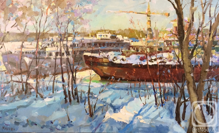 Mishagin Andrey. On wintering grounds