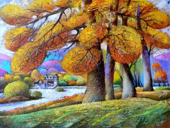 Riverbank. Autumn. Matsik Yury