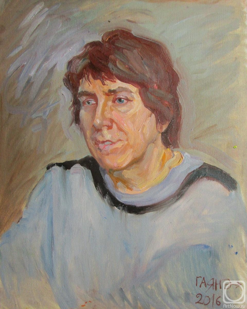 Dobrovolskaya Gayane. Portrait of Lydia Lebedeva (from nature)