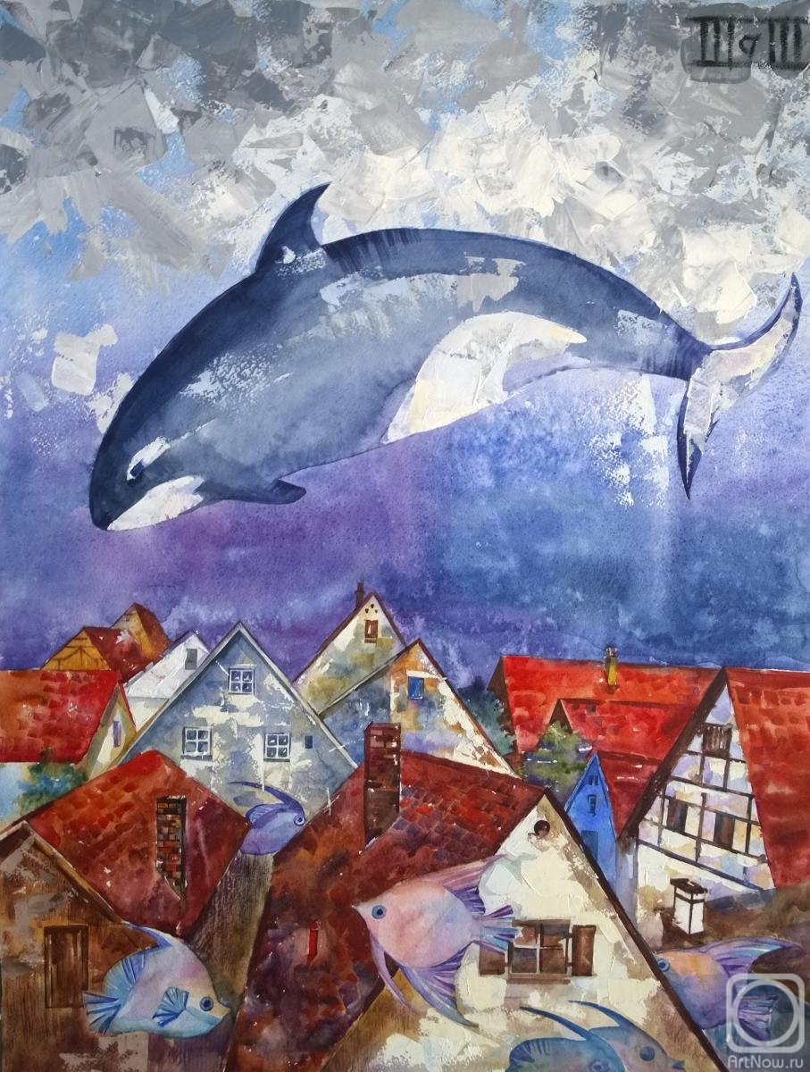 Klimenko Nataliya. Flight of the killer whale
