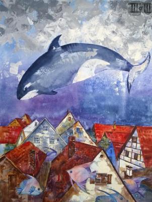 Flight of the killer whale. Klimenko Nataliya