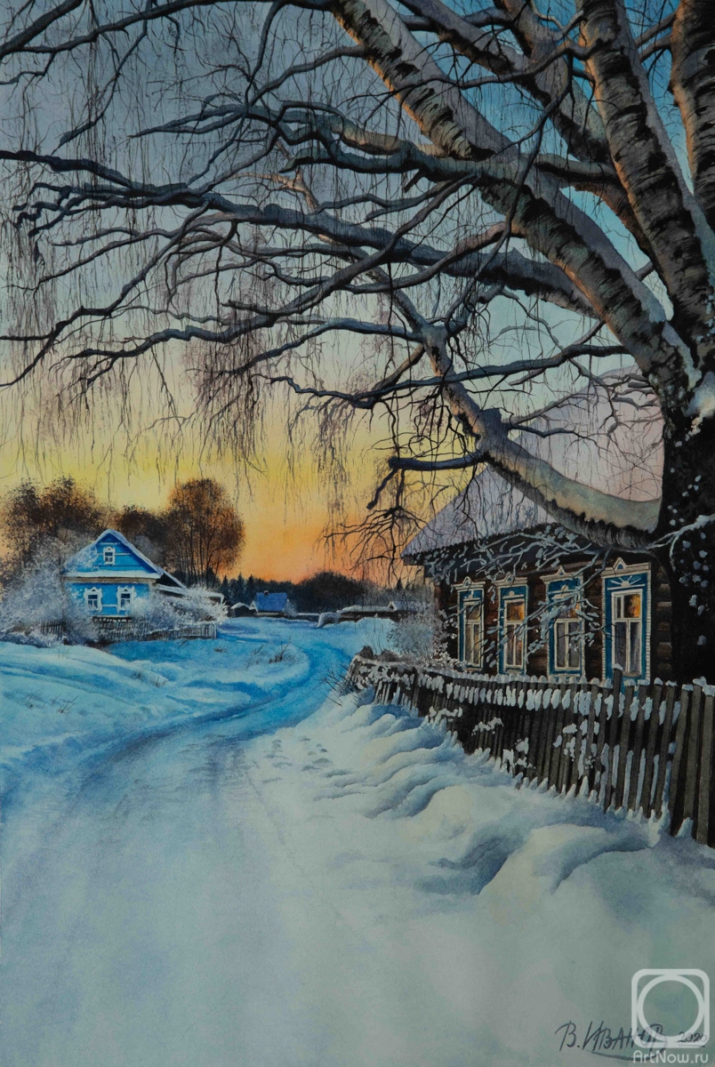 Ivanov Vladimir. Winter road