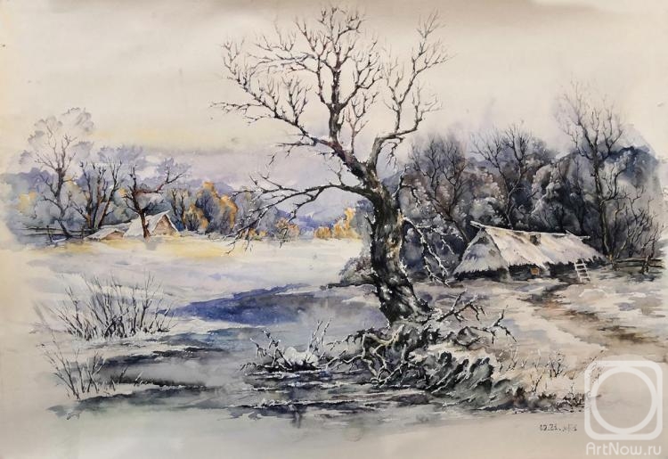 Glotow Evgeniy. Winter landscape