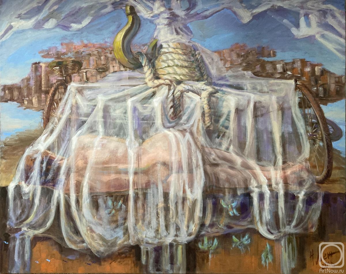 Mezheritskaya Natalia. The Sleeping one