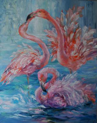 Flamingos. Kravchenko Oksana