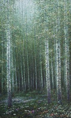 Birch grove. Kurchinskiy Vladimir