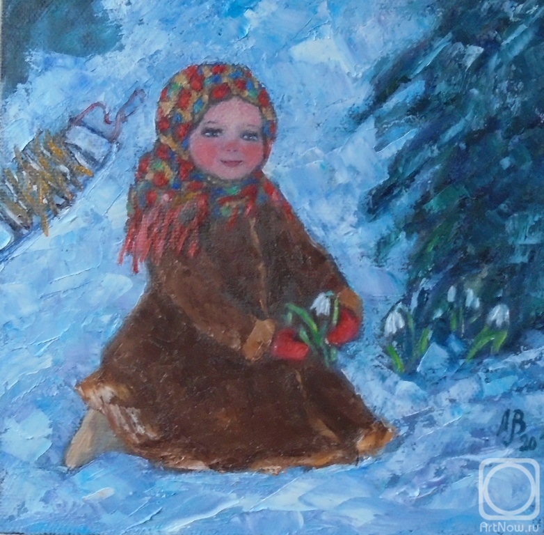 Vasileva Lyudmila. Snowdrop