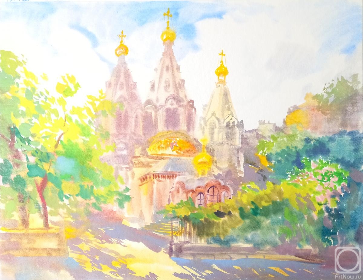Mikhalskaya Katya. Alexander Nevsky Cathedral in Paris