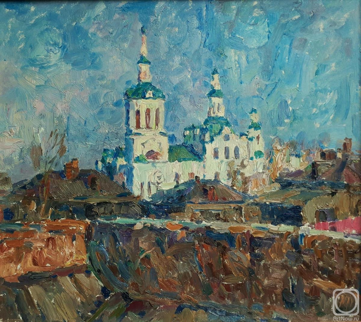 Rudin Petr. Znamenskaya Church in Tyumen