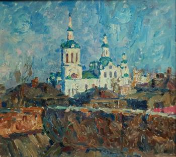 Znamenskaya Church in Tyumen (Old Tyumen). Rudin Petr
