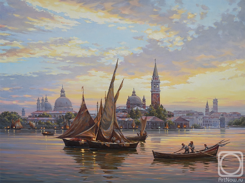 Sterkhov Andrey. Quiet evening. Gulf of Venice