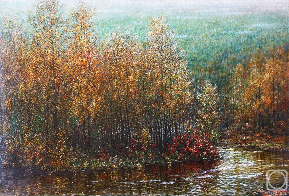 Kurchinskiy Vladimir. Autumn on Olkha river