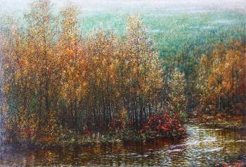 Autumn on Olkha river